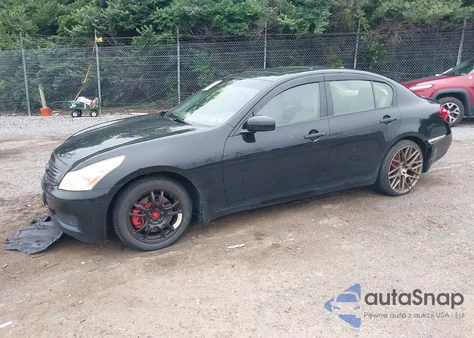 2007 Infiniti G35 z USA, uszkodzony, nr VIN 0JNKBV61F27M82352